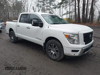 2021 Nissan Titan Pro-4X with VIN 1N6AA1ED3MN507886, listed as a IAAI auction lot 41533292 with 95,947 mi miles and . Bid and sale history available at DreamBid. Image 1.