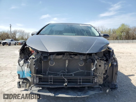 2019 Toyota Prius L Eco with VIN JTDKARFU0K3074279, listed as a Copart auction lot 50806805 with 55,496 mi miles and Salvage Title. Bid and sale history available at carsss.com. Image 5.