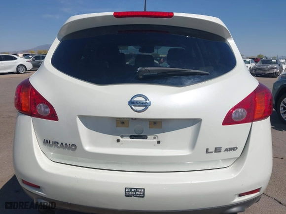 2009 Nissan Murano SL with VIN JN8AZ18W49W148014, listed as a IAAI auction lot 42024790 with 145,170 mi miles. Bid and sale history available at carsss.com. Image 16.