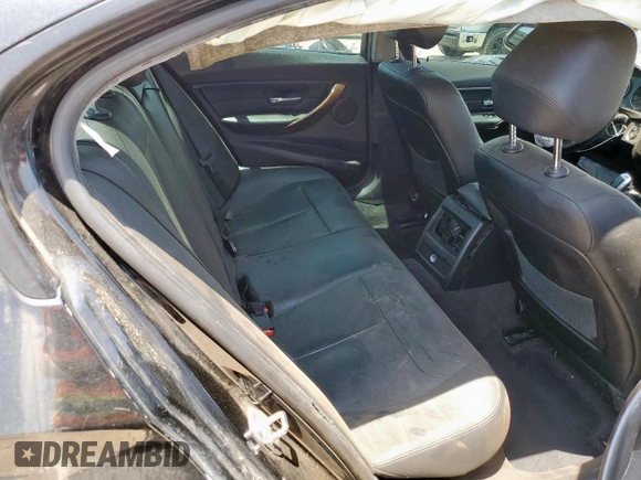 2015 BMW 3 Series 328i with VIN WBA3A5C58FF609385, listed as a Copart auction lot 61443955 with 195,705 mi miles and Salvage title. Bid and sale history available at DreamBid. Image 10.