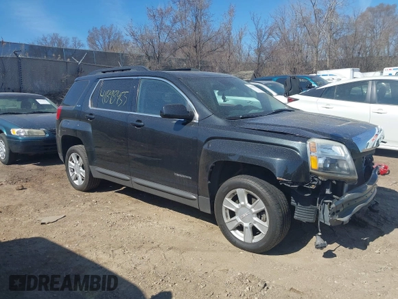 2013 GMC Terrain SLE with VIN 2GKFLTEK0D6272384, listed as a IAAI auction lot 41898455 with 129,094 mi miles. Bid and sale history available at carsss.com. Image 1.