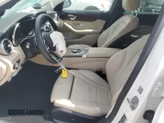 2021 Mercedes-Benz C 300 with VIN W1KWF8DB0MR620874, listed as a Copart auction lot 53074255 with 46,832 mi miles and Salvage title. Bid and sale history available at DreamBid. Image 7.