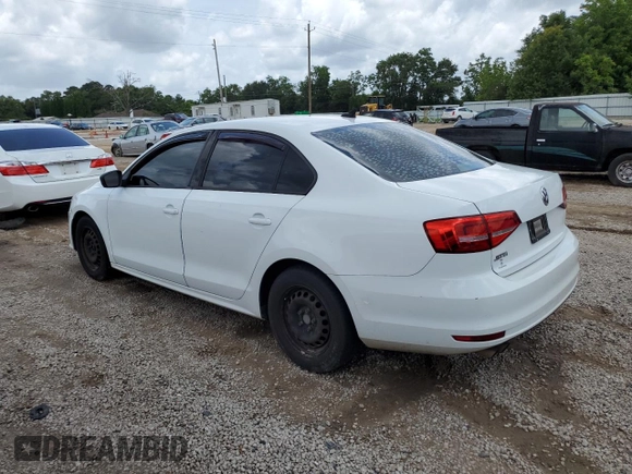 2015 Volkswagen Jetta S с VIN 3VW2K7AJ4FM254459, выставлен на аукционе Copart как лот 59726915 с пробегом 173 277 миль миль и Чистый • Clean title. История ставок и продаж доступна на DreamBid. Изображение 2.