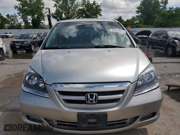 2007 Honda Odyssey LX z VIN 5FNRL382X7B084104, wystawiony jako Copart lot #57399625 z przebiegiem 213 134 mil mil oraz Szkoda całkowita • Salvage title. Historia ofert i sprzedaży dostępna na DreamBid. Obrazek 5.
