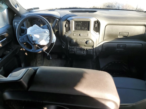 2024 Chevrolet Silverado 1500 Work Truck with VIN 1GCRDAEK7RZ311395, listed as a Copart auction lot 78240744 with Not Provided miles and Salvage Title. Bid and sale history available at DreamBid. Image 8.