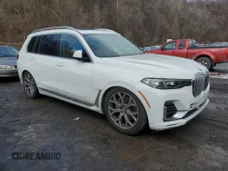2019 BMW X7 xDrive40i with VIN 5UXCW2C50KL085064, listed as a Copart auction lot 43508675 with 45,790 mi miles and Non Repairable. Bid and sale history available at carsss.com. Image 4.