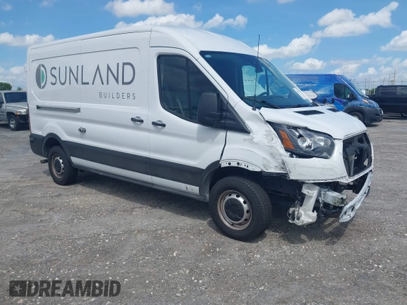 2023 Ford Transit Cargo с VIN 1FTBR1C86PKB70724, выставлен на аукционе IAAI как лот 42234731 с пробегом 30 264 миль миль и . История ставок и продаж доступна на DreamBid. Изображение 1.