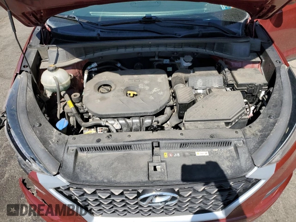 2020 Hyundai Tucson SE z VIN KM8J2CA44LU237651, wystawiony jako Copart lot #57597695 z przebiegiem 46 298 mil mil oraz Czysty tytuł • Clean title. Historia ofert i sprzedaży dostępna na DreamBid. Obrazek 11.