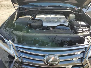 2017 Lexus LX with VIN JTJHY7AX9H4232274, listed as a Copart auction lot 75813464 with 51,256 mi miles and Salvage Title. Bid and sale history available at carsss.com. Image 12.