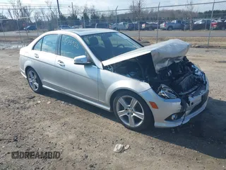 2010 Mercedes-Benz C-Class C 300 Sport with VIN WDDGF8BB1AR116451, listed as a IAAI auction lot 41475926 with 52,719 mi miles. Bid and sale history available at carsss.com. Image 1.