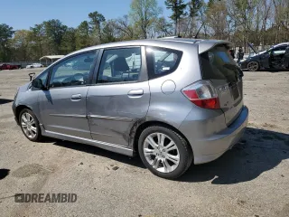 2009 Honda Fit Sport with VIN JHMGE88429S042773, listed as a Copart auction lot 50627005 with 107,570 mi miles and Salvage Title. Bid and sale history available at carsss.com. Image 2.