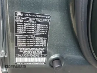 2005 Land Rover LR3 SE z VIN SALAA25445A304919, wystawiony jako Copart lot #74187204 z przebiegiem Nie podano mil oraz Nie do naprawy • Non repairable. Historia ofert i sprzedaży dostępna na DreamBid. Obrazek 14.