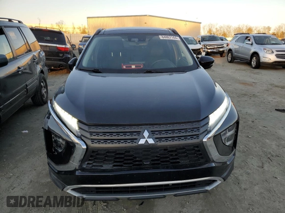 2022 Mitsubishi Eclipse Cross SE with VIN JA4ASWAA0NZ045705, listed as a Copart auction lot 84867144 with 62,645 mi miles and Salvage title. Bid and sale history available at DreamBid. Image 5.