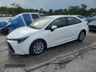 2023 Toyota Corolla LE with VIN 5YFB4MDE8PP021236, listed as a Copart auction lot 52107675 with 24,146 mi miles and Salvage Title. Bid and sale history available at carsss.com. Image 1.