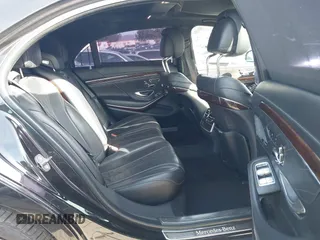 2018 Mercedes-Benz S 560 with VIN WDDUG8DB0JA385097, listed as a IAAI auction lot 41384874 with 76,423 mi miles and . Bid and sale history available at carsss.com. Image 8.