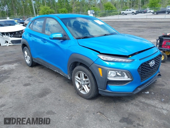 2021 Hyundai Kona SE with VIN KM8K12AA7MU638068, listed as a IAAI auction lot 42012280 with 67,637 mi miles and . Bid and sale history available at DreamBid. Image 1.