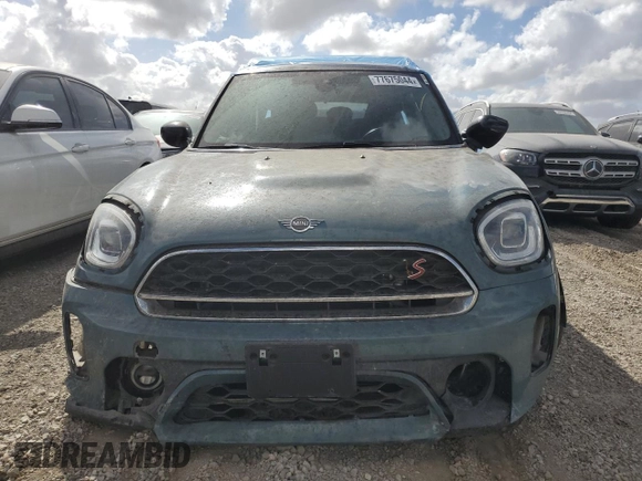 2022 MINI Countryman Cooper S z VIN WMZ53BR07N3N79750, wystawiony jako Copart lot #77675044 z przebiegiem Nie podano mil oraz Szkoda całkowita • Salvage title. Historia ofert i sprzedaży dostępna na DreamBid. Obrazek 5.