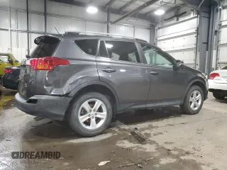 2013 Toyota RAV4 XLE with VIN 2T3RFREVXDW008185, listed as a Copart auction lot 45594385 with 97,915 mi miles and Salvage Title. Bid and sale history available at carsss.com. Image 3.