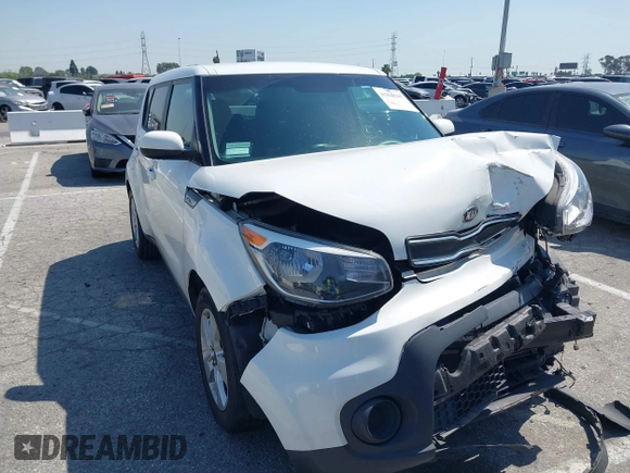 2018 Kia Soul with VIN KNDJN2A25J7539966, listed as a IAAI auction lot 41844263 with 126,286 mi miles. Bid and sale history available at carsss.com. Image 1.