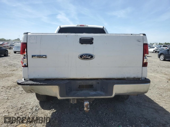 2005 Ford F-150 XLT with VIN 1FTPX12575FB38163, listed as a Copart auction lot 57256425 with 150,834 mi miles and Clean title. Bid and sale history available at DreamBid. Image 6.