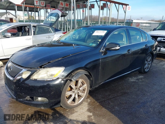 2008 Lexus GS with VIN JTHCE96S180019551, listed as a IAAI auction lot 38621596 with 141,645 mi miles. Bid and sale history available at carsss.com. Image 16.