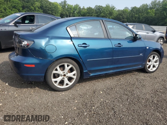 2008 Mazda 3 S GT with VIN JM1BK323981876342, listed as a Copart auction lot 59865085 with 162,436 mi miles and Salvage title. Bid and sale history available at DreamBid. Image 3.