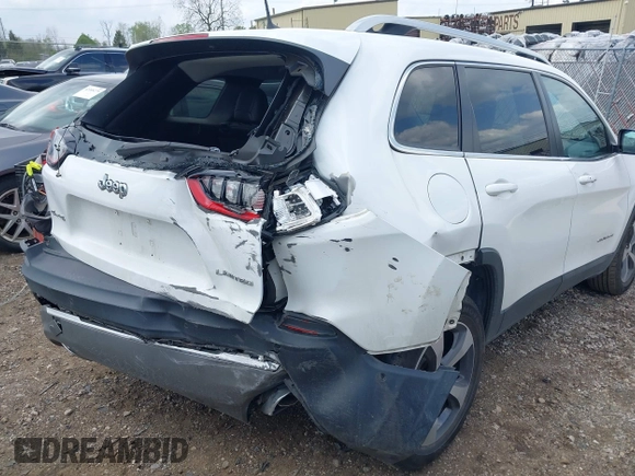 2019 Jeep Cherokee Limited with VIN 1C4PJMDN9KD180308, listed as a IAAI auction lot 42178830 with 164,453 mi miles and . Bid and sale history available at DreamBid. Image 6.