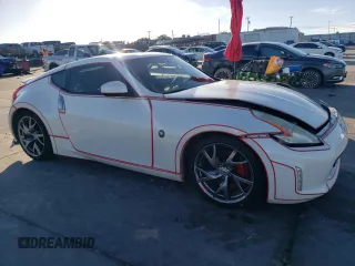 2014 Nissan 370Z Touring with VIN JN1AZ4EH8EM631484, listed as a Copart auction lot 86884574 with 0 mi miles and Salvage Title. Bid and sale history available at carsss.com. Image 4.