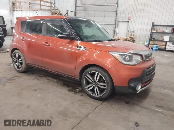 2018 Kia Soul ! with VIN KNDJX3AA4J7587286, listed as a IAAI auction lot 41657795 with 104,533 mi miles. Bid and sale history available at carsss.com. Image 1.