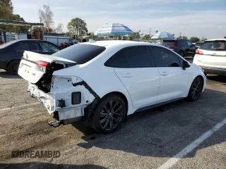 2023 Toyota Corolla SE with VIN 5YFP4MCE9PP152991, listed as a Copart auction lot 45677505 with 23,407 mi miles and Salvage Title. Bid and sale history available at carsss.com. Image 3.
