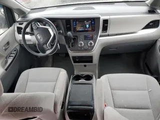 2015 Toyota Sienna LE AAS with VIN 5TDKK3DCXFS537375, listed as a Copart auction lot 51580235 with 77,389 mi miles and Salvage Title. Bid and sale history available at carsss.com. Image 8.
