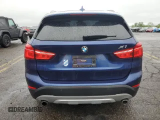 2017 BMW X1 xDrive28i with VIN WBXHT3C36H5F86273, listed as a Copart auction lot 56117875 with 55,948 mi miles and Salvage title. Bid and sale history available at DreamBid. Image 6.