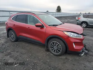 2022 Ford Escape Titanium Plug-In Hybrid z VIN 1FMCU0LZ2NUA23870, wystawiony jako Copart lot #84024854 z przebiegiem 27 759 mil mil oraz Szkoda całkowita • Salvage title. Historia ofert i sprzedaży dostępna na DreamBid. Obrazek 4.