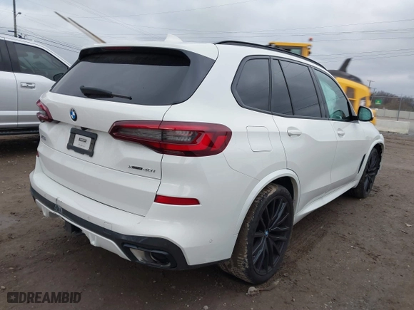 2023 BMW X5 xDrive40i with VIN 5UXCR6C01P9R72129, listed as a IAAI auction lot 41078075 with 1 mi miles. Bid and sale history available at carsss.com. Image 4.
