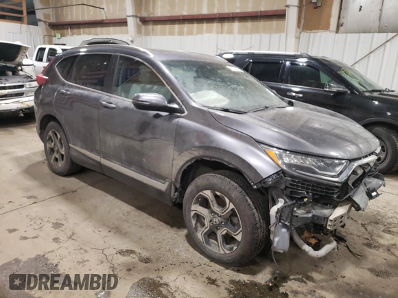 2017 Honda CR-V Touring with VIN 2HKRW2H93HH633742, listed as a Copart auction lot 85149994 with 51,246 mi miles and Non Repairable. Bid and sale history available at carsss.com. Image 4.