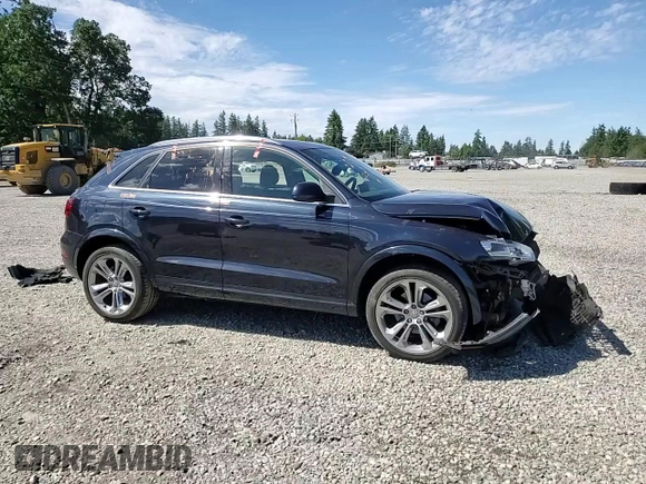 2015 Audi Q3 Prestige with VIN WA1GFCFS3FR004159, listed as a Copart auction lot 59004365 with 114,389 mi miles and Salvage title. Bid and sale history available at DreamBid. Image 15.