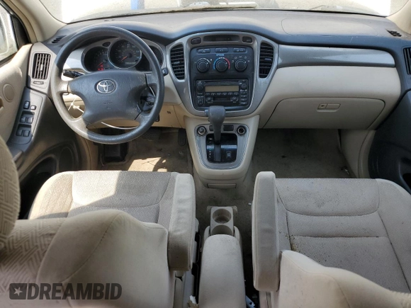 2001 Toyota Highlander with VIN JTEGF21A910026691, listed as a Copart auction lot 61681215 with 275,416 mi miles and Clean title. Bid and sale history available at DreamBid. Image 8.