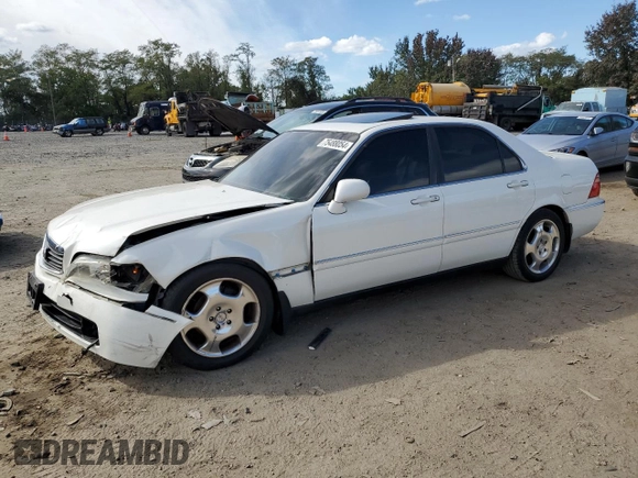 2000 Acura RL with VIN JH4KA9652YC011717, listed as a Copart auction lot 75488054 with 255,352 mi miles and Salvage Title. Bid and sale history available at carsss.com. Image 1.