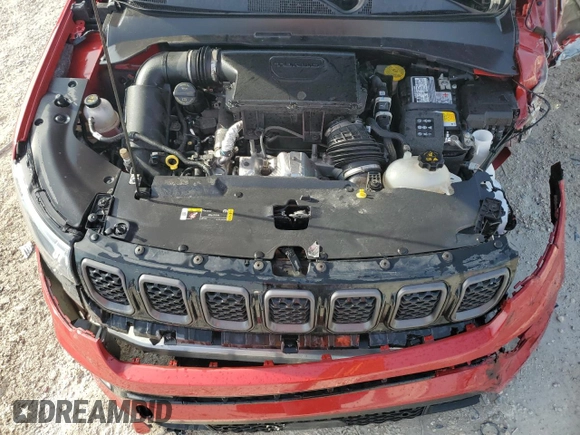 2023 Jeep Compass Limited with VIN 3C4NJDCN1PT543923, listed as a Copart auction lot 50697685 with 30,746 mi miles and Non Repairable. Bid and sale history available at DreamBid. Image 12.