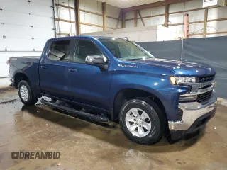 2021 Chevrolet Silverado 1500 LT with VIN 3GCUYDED8MG285934, listed as a Copart auction lot 43913615 with 59,760 mi miles and Clean Title. Bid and sale history available at DreamBid. Image 4.
