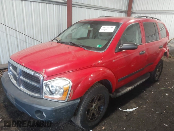2006 Dodge Durango SLT with VIN 1D4HD48N56F107567, listed as a IAAI auction lot 41447498 with 198,393 mi miles and . Bid and sale history available at DreamBid. Image 2.