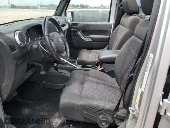2011 Jeep Wrangler Unlimited Rubicon with VIN 1J4BA6H13BL537964, listed as a Copart auction lot 57532725 with 71,498 mi miles and Salvage title. Bid and sale history available at DreamBid. Image 7.