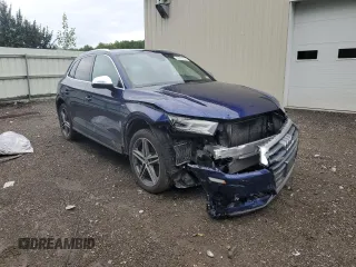 2018 Audi SQ5 Premium Plus with VIN WA1A4AFY1J2122149, listed as a Copart auction lot 65735324 with 89,289 mi miles and Salvage Title. Bid and sale history available at DreamBid. Image 4.