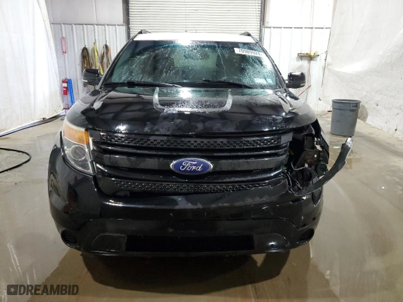 2014 Ford Utility Police Interceptor with VIN 1FM5K8AR1EGA04502, listed as a Copart auction lot 70989924 with 174,348 mi miles and Salvage Title. Bid and sale history available at carsss.com. Image 5.