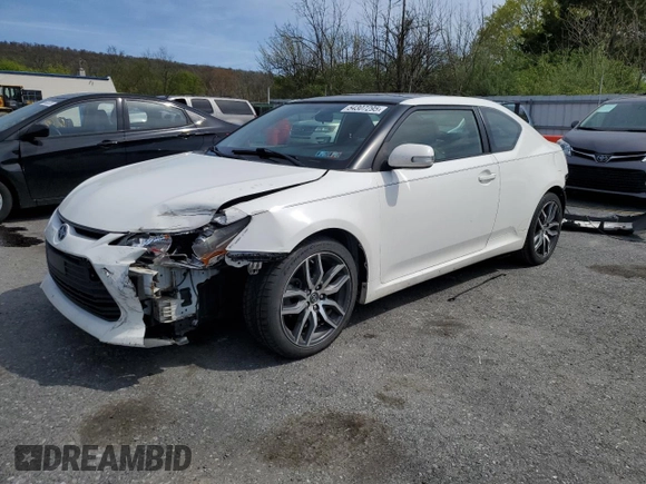 2014 Scion tC z VIN JTKJF5C70E3084697, wystawiony jako Copart lot #54307295 z przebiegiem 174 073 mil mil oraz Szkoda całkowita • Salvage title. Historia ofert i sprzedaży dostępna na DreamBid. Obrazek 1.