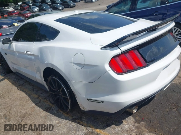 2015 Ford Mustang GT z VIN 1FA6P8CF7F5423051, wystawiony jako IAAI lot #42142850 z przebiegiem 105 879 mil mil oraz . Historia ofert i sprzedaży dostępna na DreamBid. Obrazek 3.