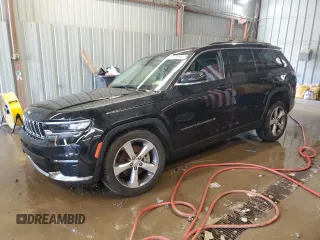 2021 Jeep Grand Cherokee Limited with VIN 1C4RJKBG5M8142247, listed as a Copart auction lot 61208985 with Not provided miles and Salvage title. Bid and sale history available at DreamBid. Image 1.
