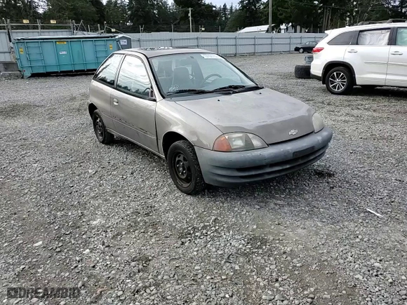 1998 Chevrolet Metro with VIN 2C1MR2262W6709093, listed as a Copart auction lot 73100104 with NaN miles and Salvage Title. Bid and sale history available at carsss.com. Image 11.