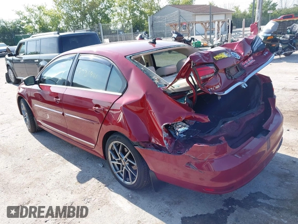 2017 Volkswagen Jetta SEL with VIN 3VWL17AJ6HM270012, listed as a IAAI auction lot 42731941 with 252,177 mi miles and . Bid and sale history available at DreamBid. Image 3.
