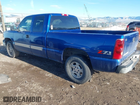 2003 Chevrolet Silverado 1500 LS with VIN 1GCEK19V73E279426, listed as a IAAI auction lot 41712046 with 205,553 mi miles. Bid and sale history available at carsss.com. Image 3.